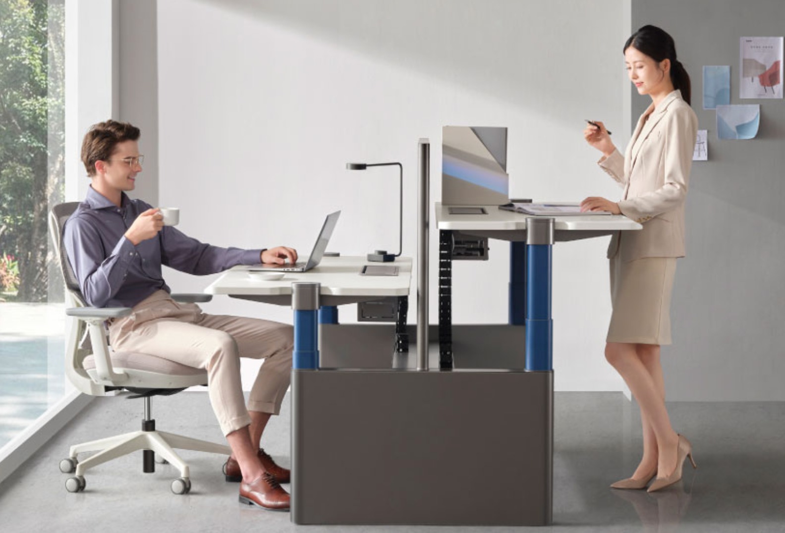Jos Furniture Height Adjustable Desk (2)